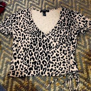 Cheetah print shirt